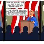 politics of the plate. by Josh Davenport