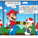 Mario's kind of racist. by Josh Davenport