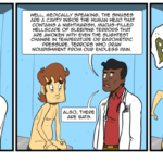 Reggie has sinus problems. by Josh Davenport