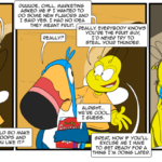 Fruity Cheerios are a lot like Fruit Loops and Toucan Sam is not happy. by Josh Davenport