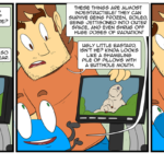 Reggie is introduced to the nearly indestructible tardigrade. by Josh Davenport