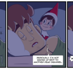 Reggie gets a rude awakening. by Josh Davenport