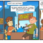 Reggie makes the best of Baxter's mistake. by Josh Davenport