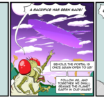 Reggie summons a swarm of fruit flies. by Josh Davenport
