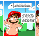 Mario has nipples. by Josh Davenport