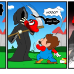 Death attempts to get Mario, once and for all. by Josh Davenport