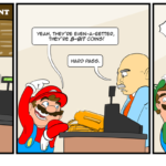 Mario and Luigi try to cash in on the bitcoin craze using their own unique blockchain. by Josh Davenport