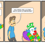 The first day of the worst Clown College. by Josh Davenport