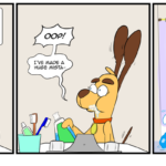 Gilbert challenges the efficiency of mouthwash. by Josh Davenport