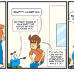 Reggie struggles with his vanity. by Josh Davenport