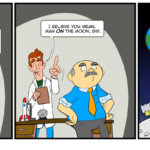 Do you believe they put a man in the moon? by Josh Davenport