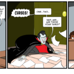 Dracula gets easily distracted. by Josh Davenport
