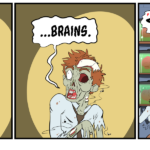 A zombie finds heaven on earth. by Josh Davenport