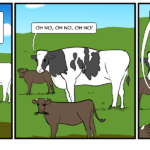 A giant cow may not be what it seems. by Josh Davenport