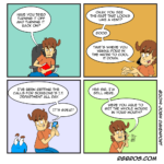 Reggie gets calls meant for tech support. by Josh Davenport
